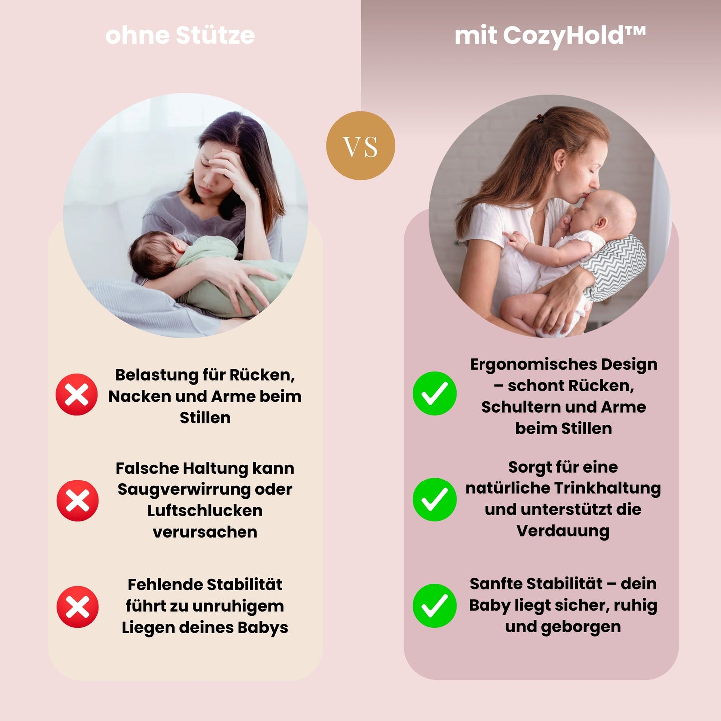 CozyHold - Entlastungskissen